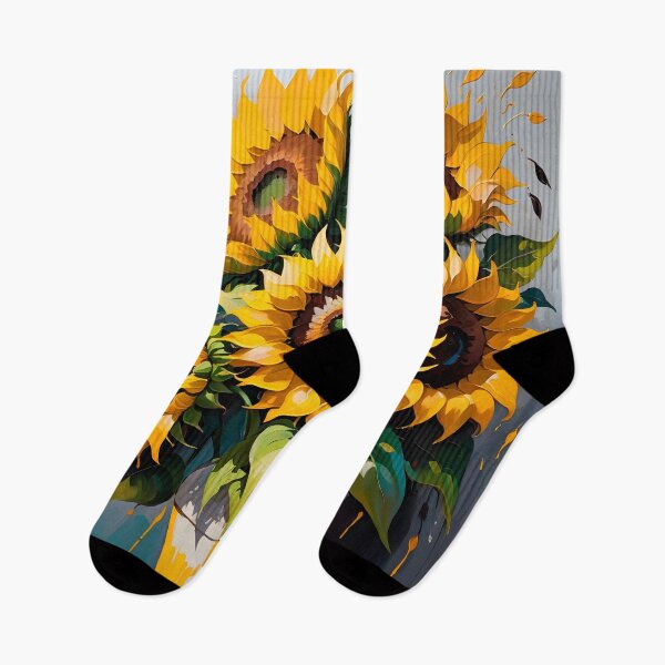 Item preview, Sunflowers In Oil Painting Style. Bouquet Of Sunflowers. designed and sold by Adelberton.