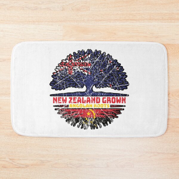 Item preview, Angola Angolan New Zealander New Zealand Tree Roots Flag designed and sold by FlagX.