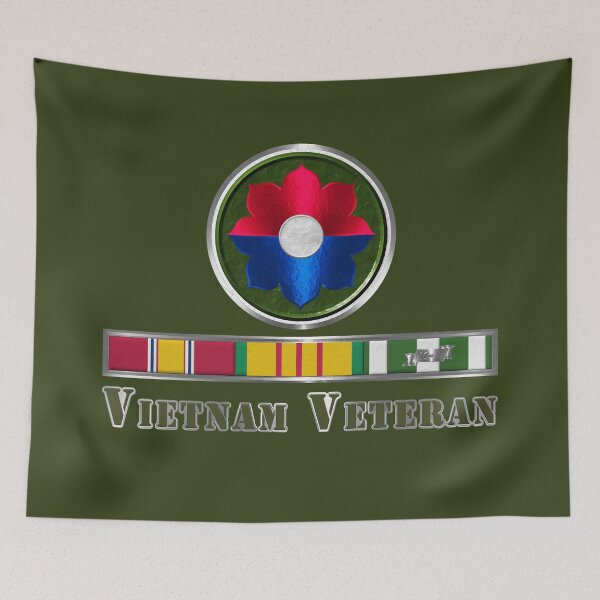Item preview,  9th Infantry Division Vietnam Veteran designed and sold by SoldierAlways.