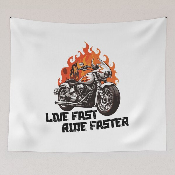 Item preview, Extreme Biker: Live Fast, Ride Faster designed and sold by Designial.