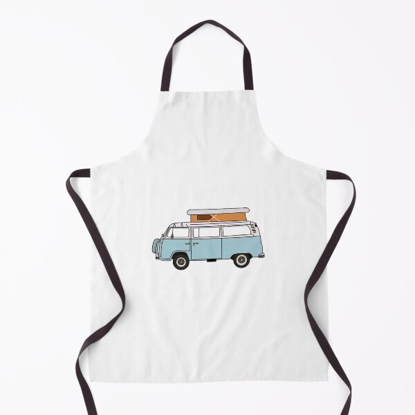 Item preview, blue retro van designed and sold by chloemadesigns.