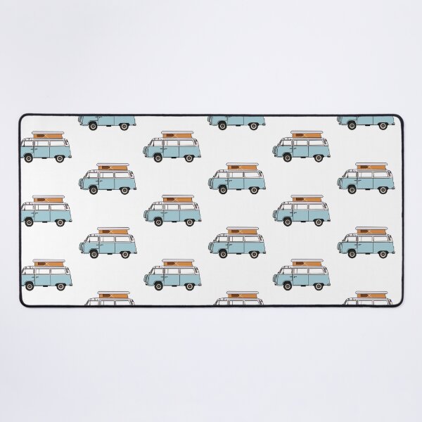 Item preview, blue retro van designed and sold by chloemadesigns.