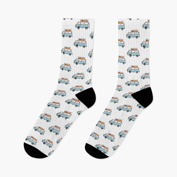 Item preview, blue retro van designed and sold by chloemadesigns.
