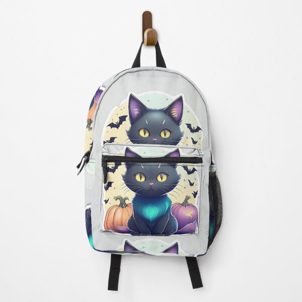 Item preview, Cute Halloween Cat Sticker designed and sold by CatStickershere.