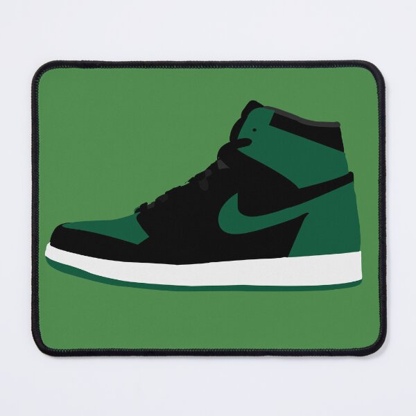 Item preview, Air Jordan Retro 1 Pine Green Sneakers  designed and sold by TransientArt11.