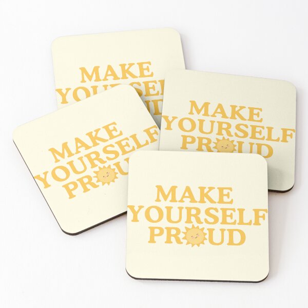 Item preview, MAKE YOURSELF PROUD - positivity designed and sold by BookLoversClubX.