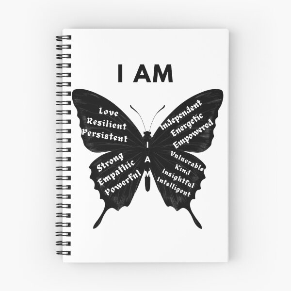 Item preview, Butterfly I Am Affirmations Female Empowerment designed and sold by Lisa Pearlman.