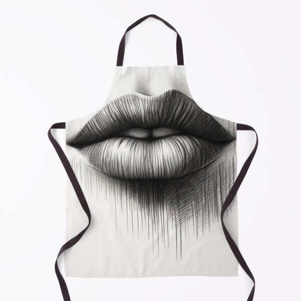 Item preview, charcoal lips designed and sold by FusiTink.