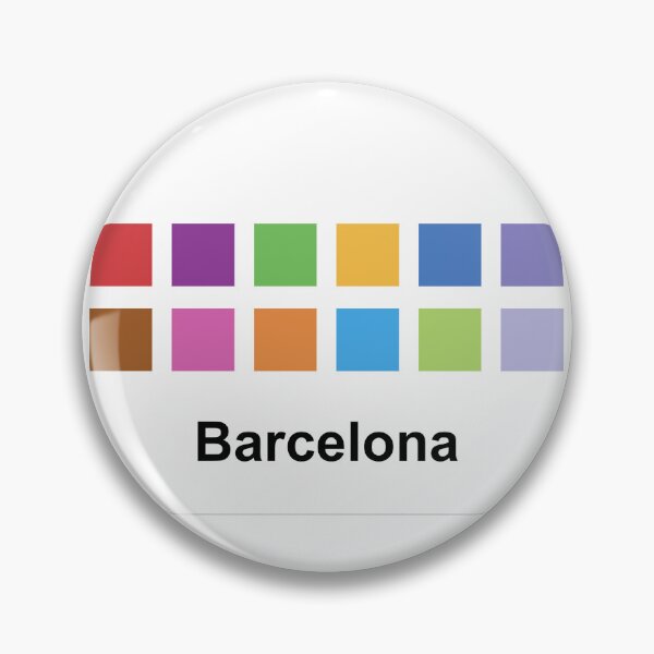 Item preview, Barcelona Metro Colors Simple designed and sold by MartiRubio.