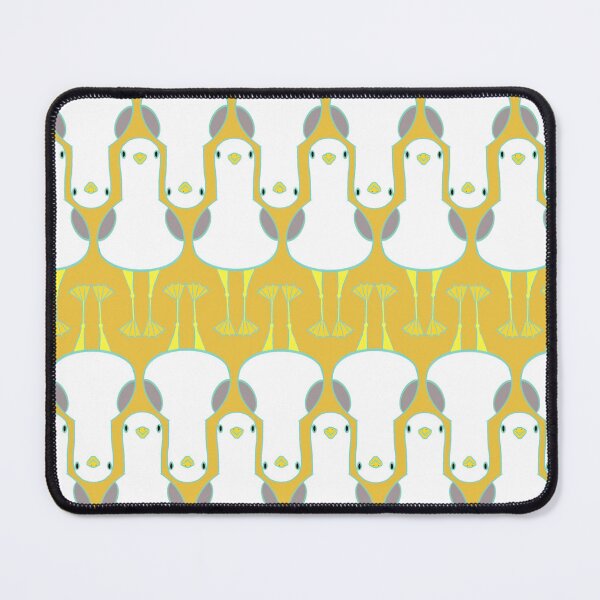 Item preview, This Dude, Seagull on mustard yellow designed and sold by Artlizzard.
