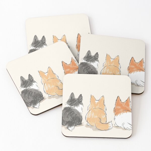 Item preview, Three Cute Corgis designed and sold by Sketch-Shack.