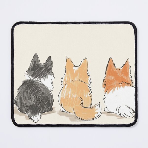 Item preview, Three Cute Corgis designed and sold by Sketch-Shack.