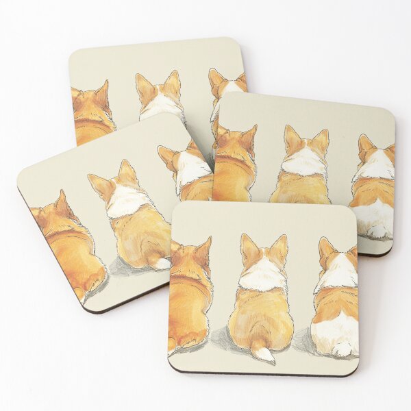 Item preview, Three Cute Corgis designed and sold by Sketch-Shack.