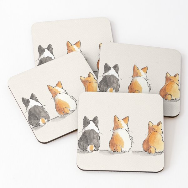 Item preview, Three Cute Corgis designed and sold by Sketch-Shack.