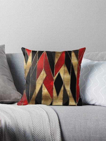 Artikel-Vorschau von Art-Deco 02 - Schwarz/Rot/Gold, designt und verkauft von ArtfulAdv.