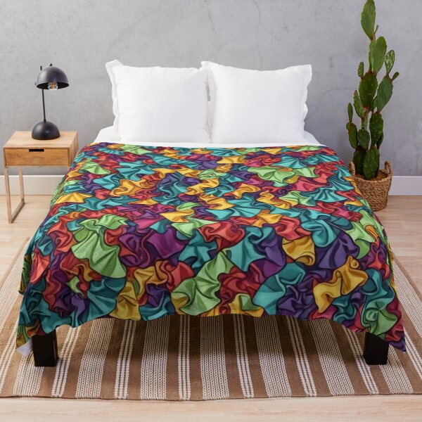 Item preview, Abstract Colorful Ruffle Pattern designed and sold by calibrit.