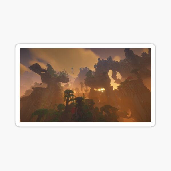 Vue d'amplitude Sticker