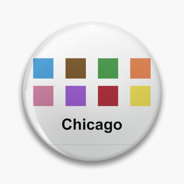 Item preview, Chicago Metro Colors Simple designed and sold by MartiRubio.