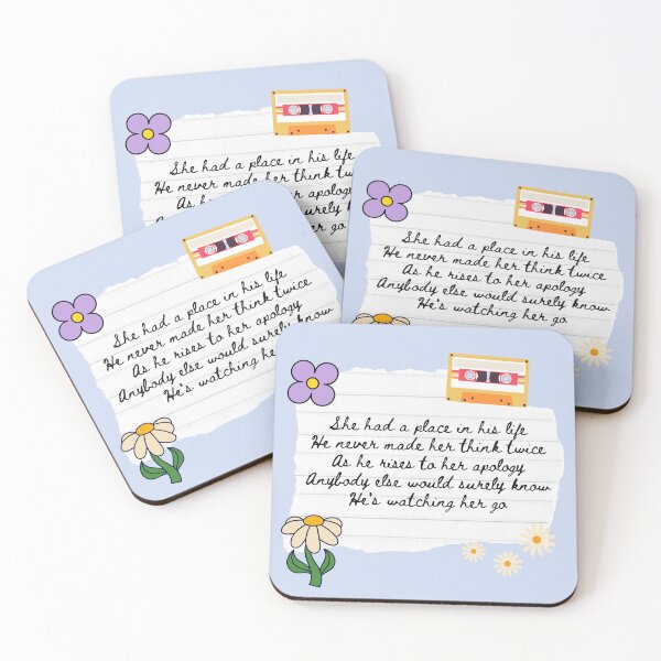 Item preview, What A Fool Believes 1970s Lyric Print designed and sold by Femme Pastel Collective.