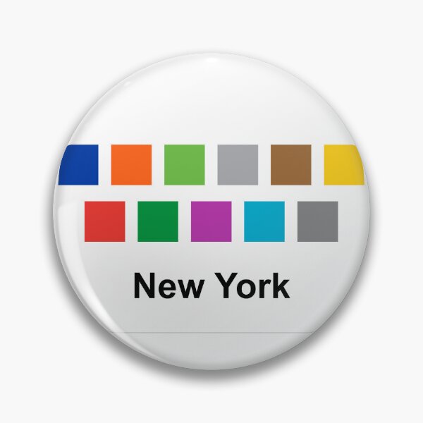 Item preview, New York Metro Colors Simple designed and sold by MartiRubio.
