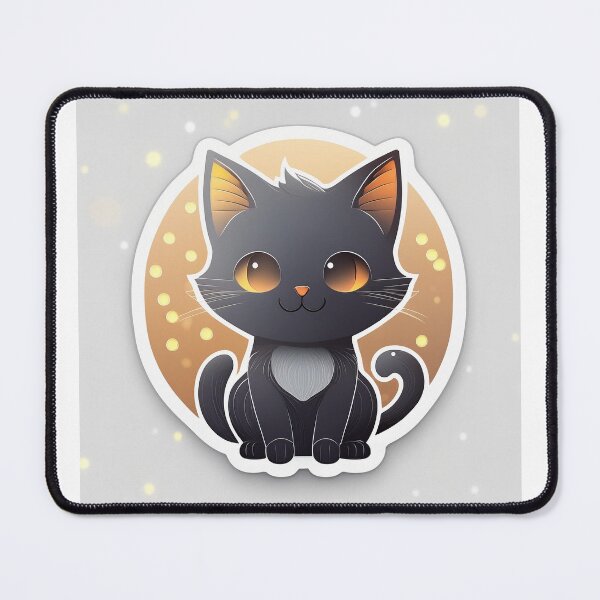 Item preview, Gato Amanecer Pegatina designed and sold by CatStickershere.