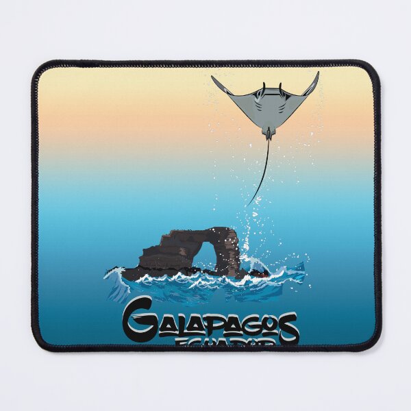 Item preview, Galapagos mantarraya y Arco Darwin designed and sold by leeloolook.