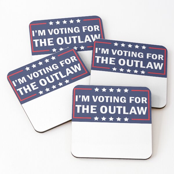 Item preview, I'm Voting For The Outlaw designed and sold by anaotradnova.