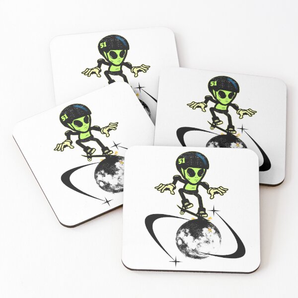 Item preview, Moon Rider Alien, Funny Art designed and sold by IanS14.