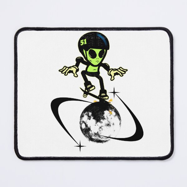 Item preview, Moon Rider Alien, Funny Art designed and sold by IanS14.