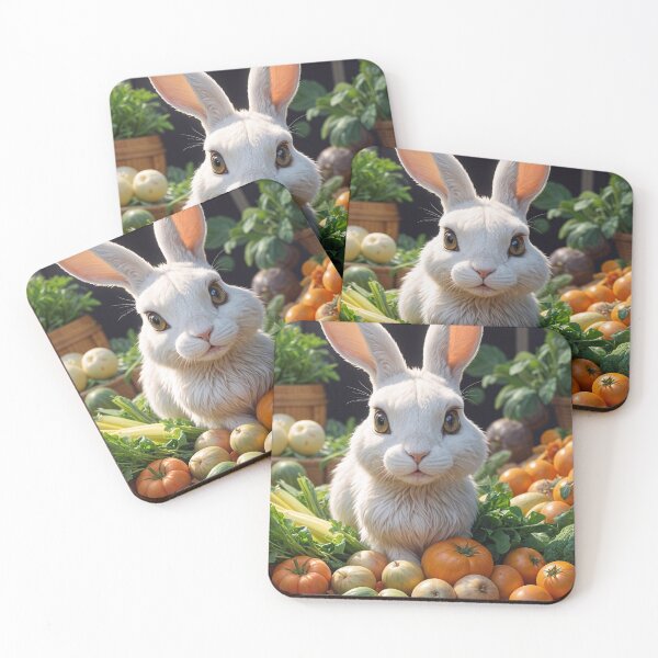 Item preview, Lindo conejo amante de las verduras designed and sold by TheArtOfPat.