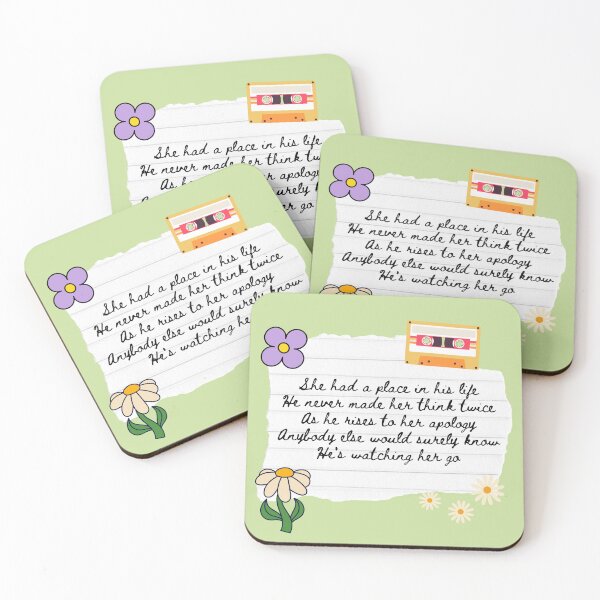 Item preview, What A Fool Believes 1970s Lyric Print designed and sold by Femme Pastel Collective.