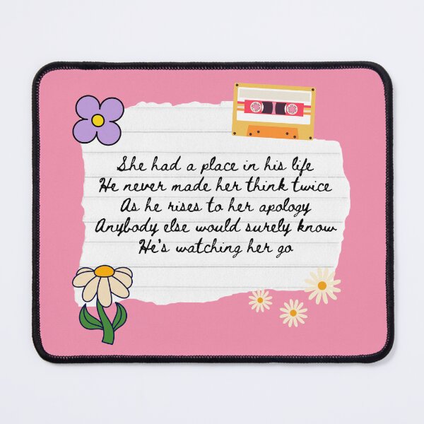 Item preview, What A Fool Believes 1970s Lyric Print designed and sold by Femme Pastel Collective.