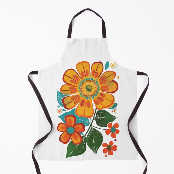 Item preview, Flower Retro Illustration designed and sold by Sketch-Shack.