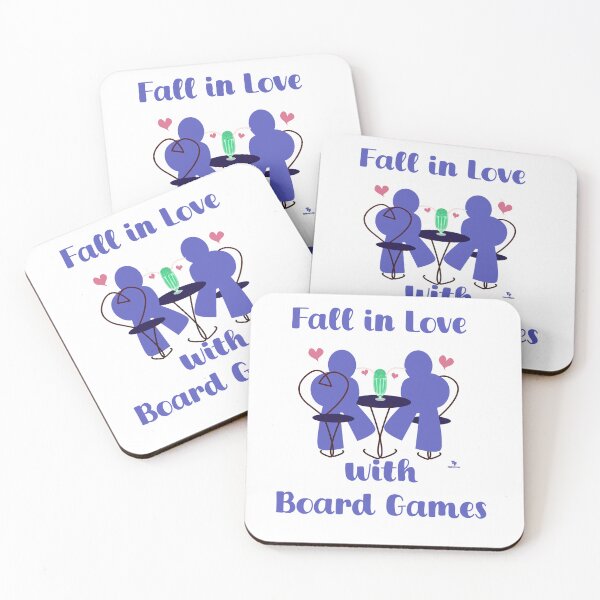 Item preview, Fall In Love With Board Games Funny Design designed and sold by mytshirtfort.