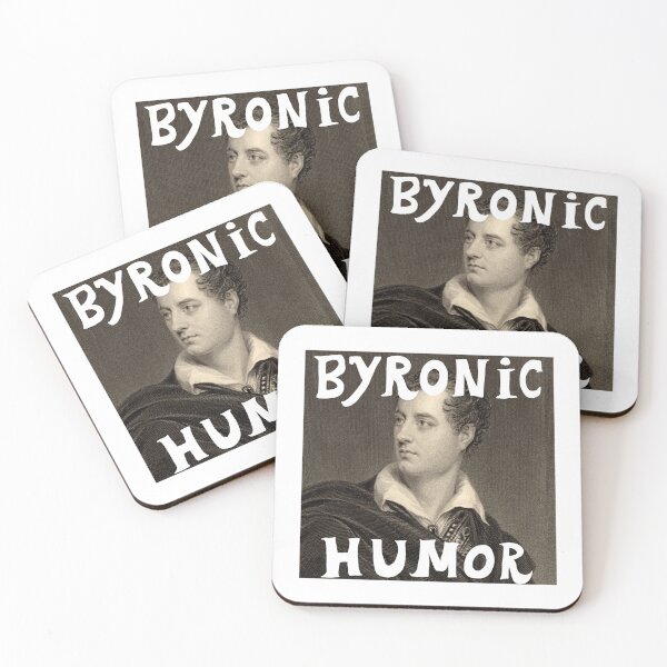 Item preview, Byronic humor - Lord Byron and ironic humor - sarcasm and Romantic poetry designed and sold by StudyPuff.