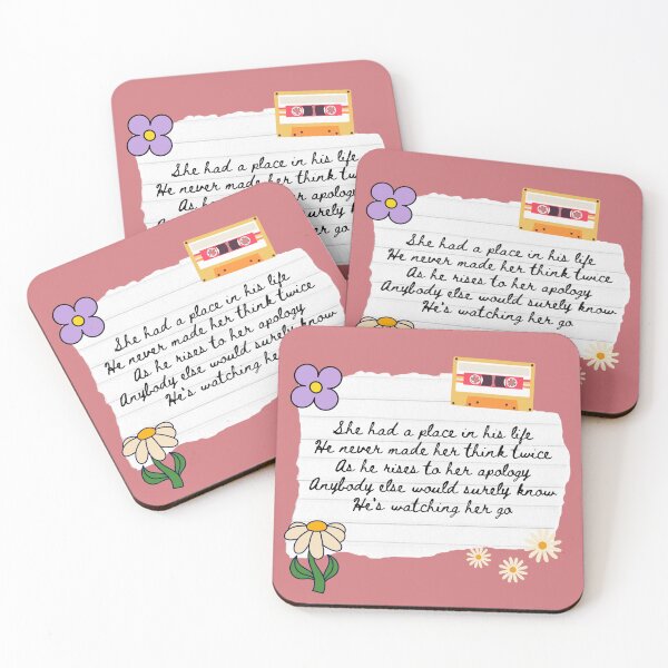 Item preview, What A Fool Believes 1970s Lyric Print designed and sold by Femme Pastel Collective.