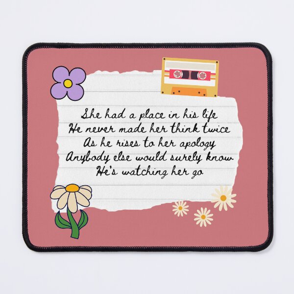 Item preview, What A Fool Believes 1970s Lyric Print designed and sold by Femme Pastel Collective.