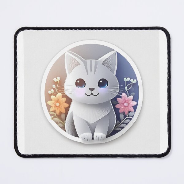Item preview, Soft Pastel Kitten Sticker designed and sold by CatStickershere.