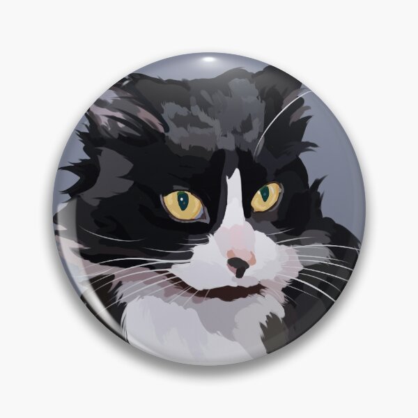 Tuxedo Cat Pin