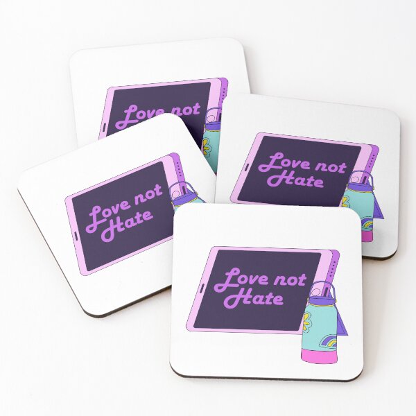Item preview, Love not hate designed and sold by BritishDelights.