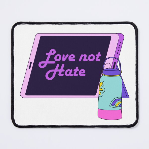 Item preview, Love not hate designed and sold by BritishDelights.