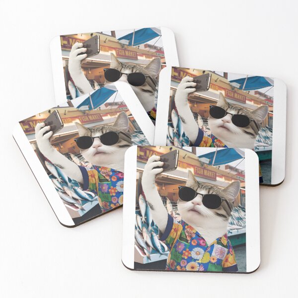 Item preview, A cat taking selfie designed and sold by kateds14.