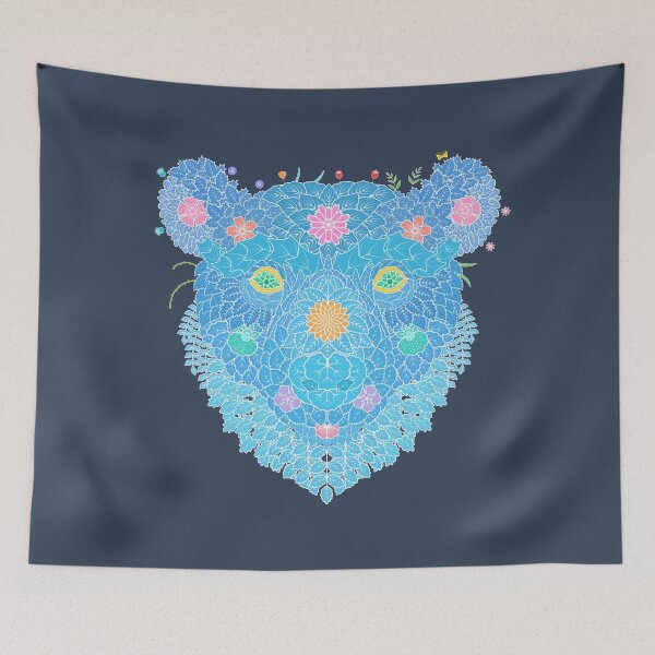 Item preview, Floral  Animal "Polar Bear" WeArePrettierThanFlowers designed and sold by 366birthflower.