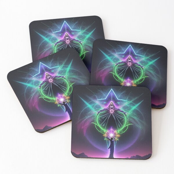 Item preview, first contact between two spiritual beings mystical style designed and sold by Carlos Gudino.