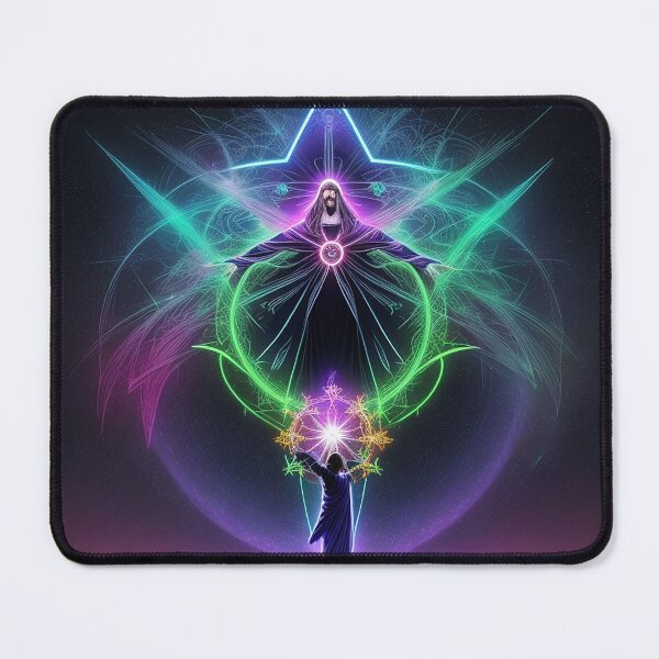 Item preview, first contact between two spiritual beings mystical style designed and sold by Carlos Gudino.