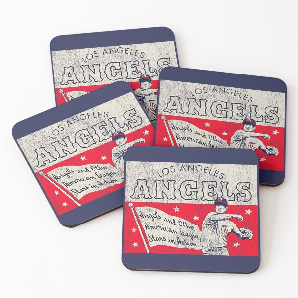Item preview, Vintage Baseball Angels Tin Sign Worn designed and sold by Alema Art.