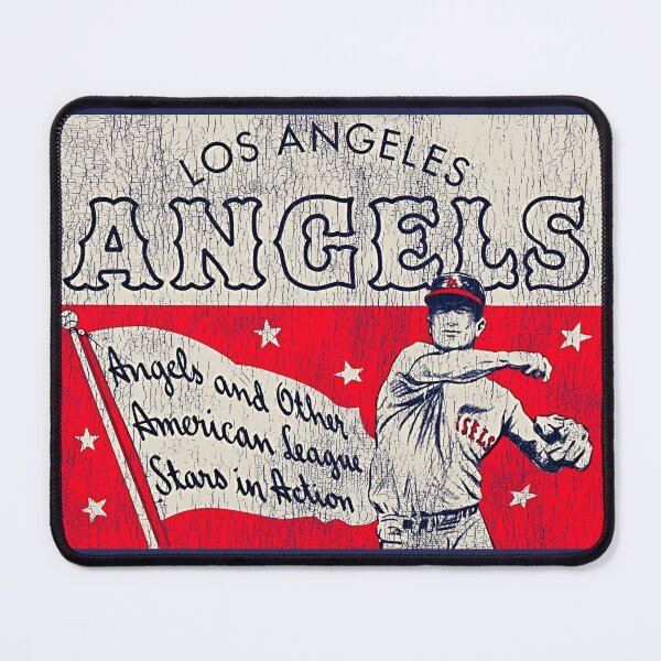Item preview, Vintage Baseball Angels Tin Sign Worn designed and sold by Alema Art.