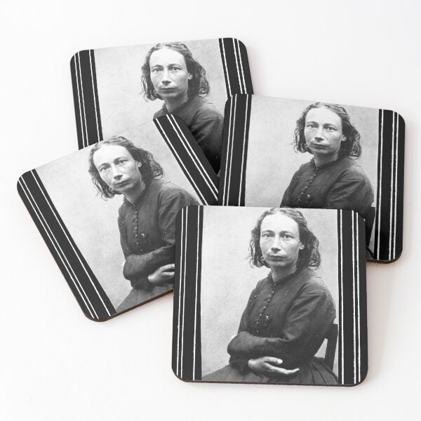 Item preview, Louise Michel prison photo (1871) - LOUISE MICHEL, LEADER OF THE INCENDIARIES designed and sold by NEVERBOW.