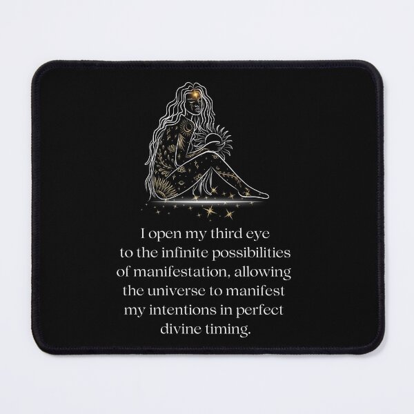 Item preview, Affirmation Quote - I Open My Third Eye to the Infinite Possibilities designed and sold by AffirmFlame.