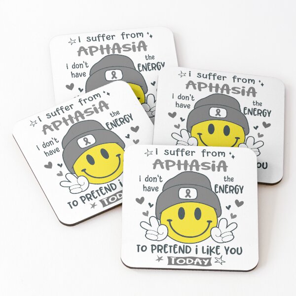 Item preview, I suffer from Aphasia i do not have the ENERGY to pretend i like you TODAY designed and sold by KatMercerr.
